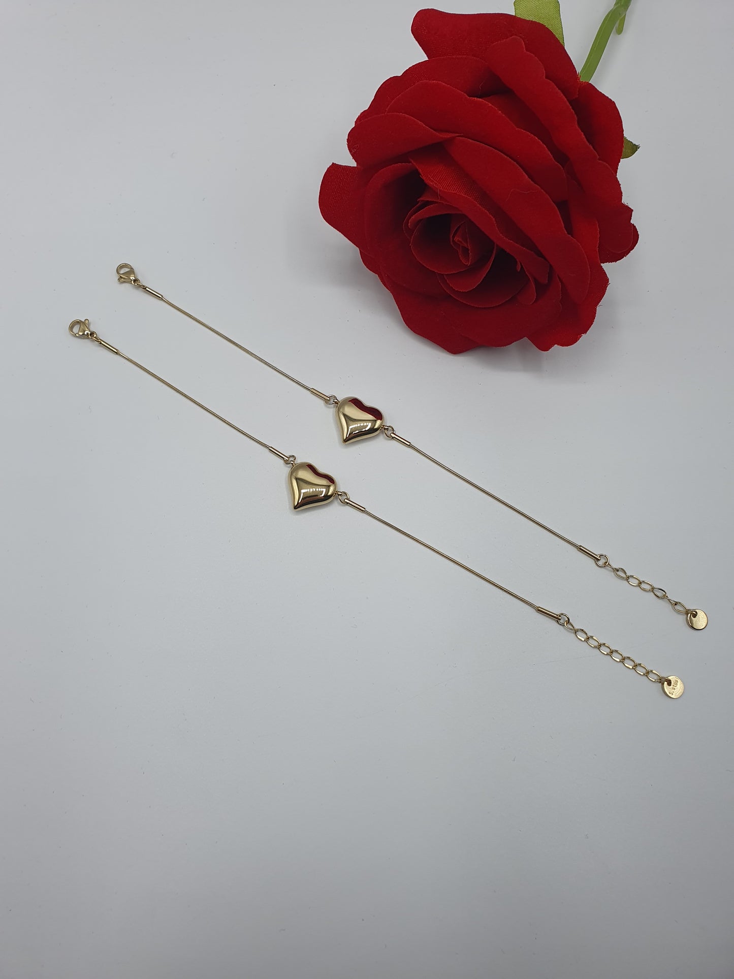 Bracciale Cuore Bombato