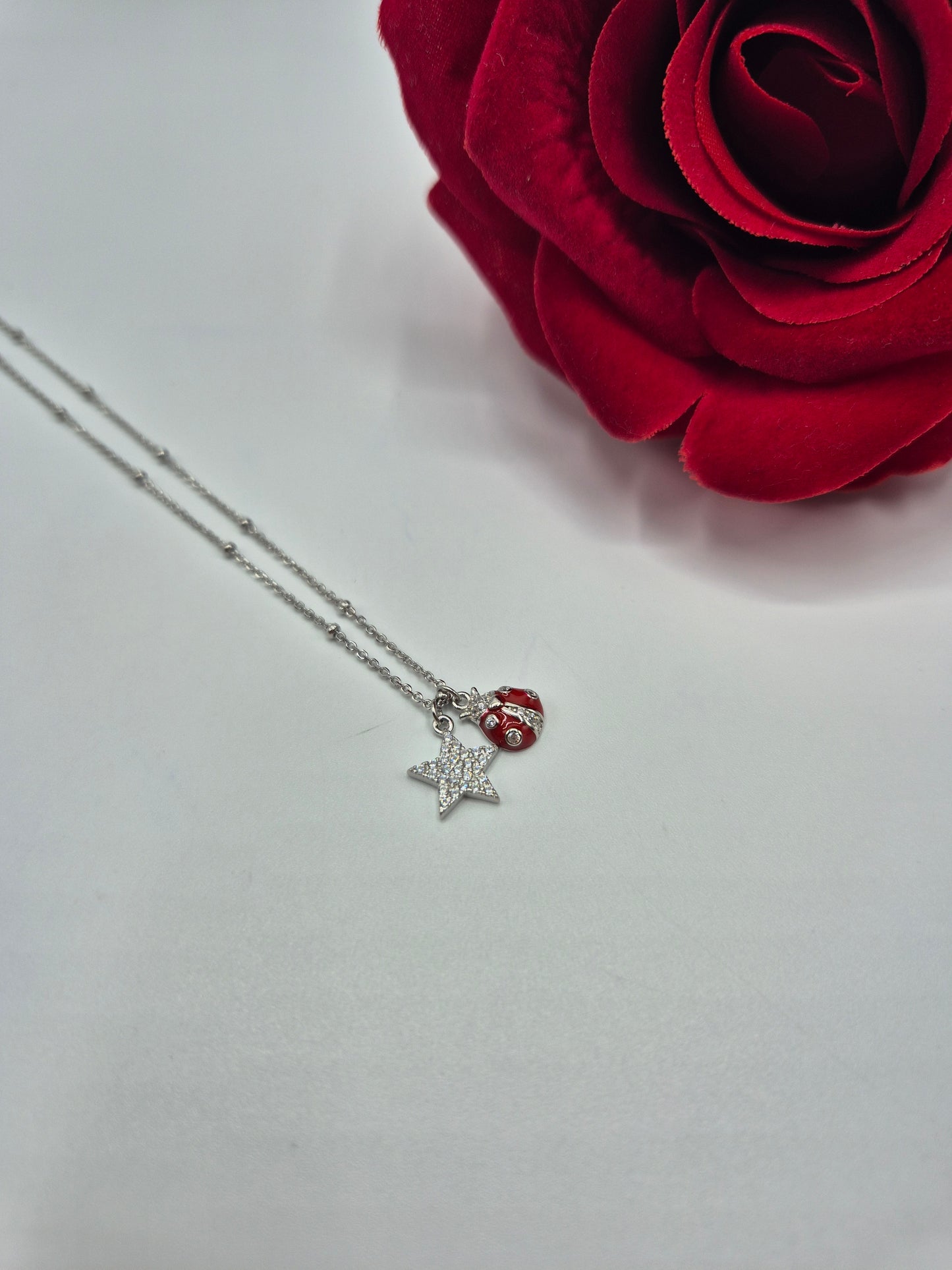 Collana Stella e Coccinella