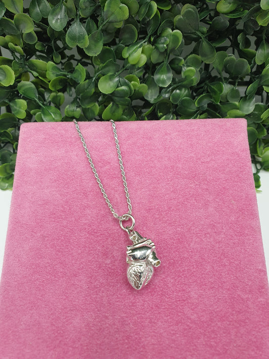 Collana Cuore Anatomico 3D