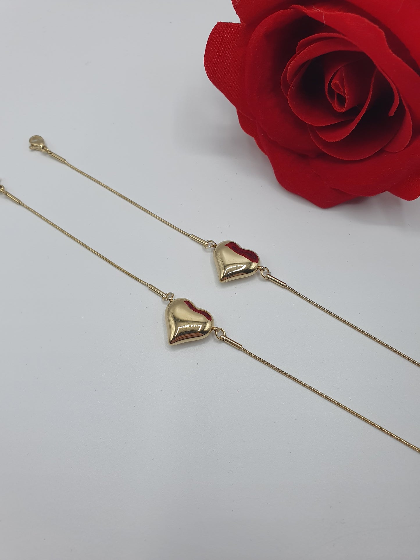 Bracciale Cuore Bombato