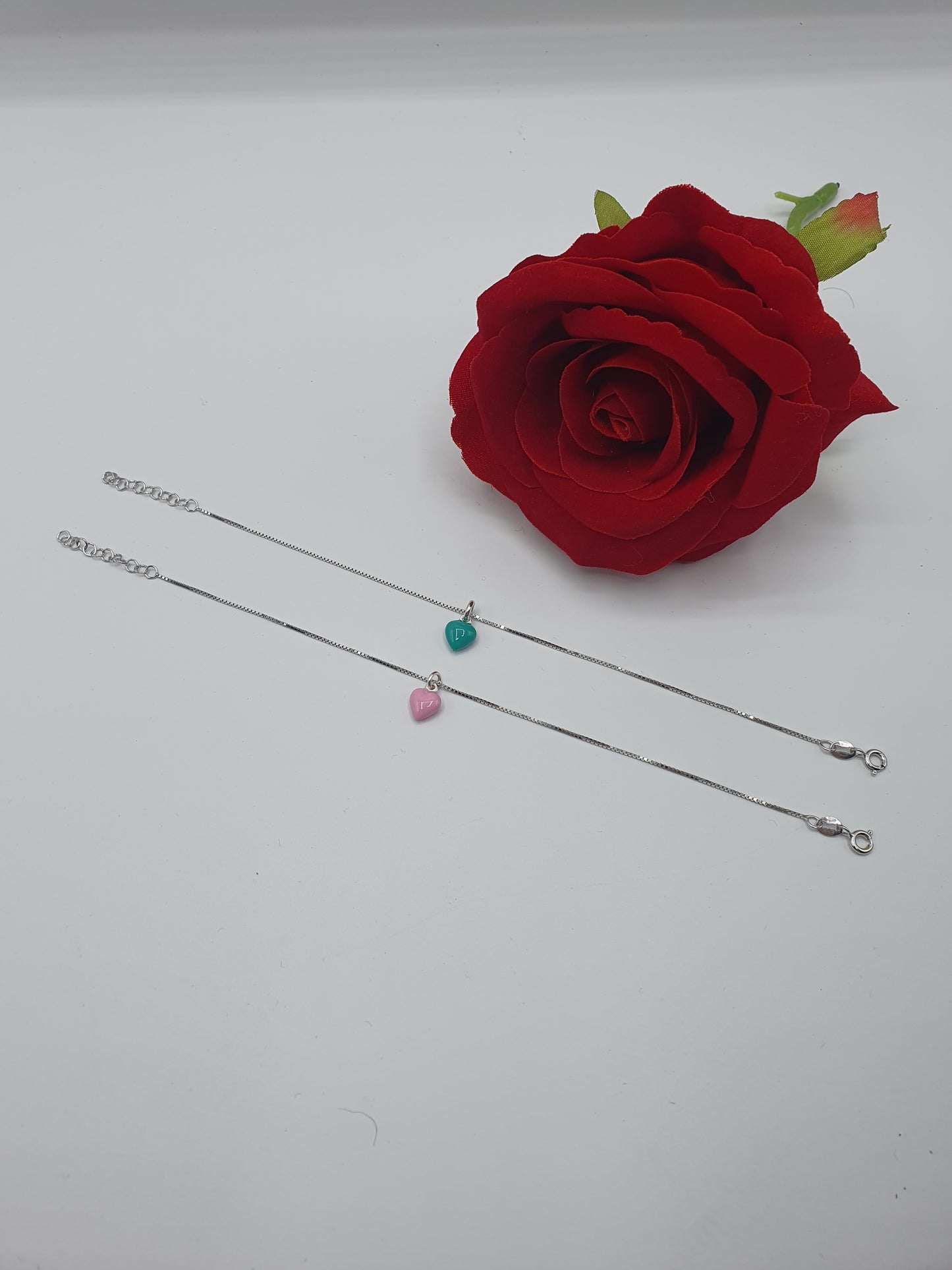 Bracciale Cuore Smalto