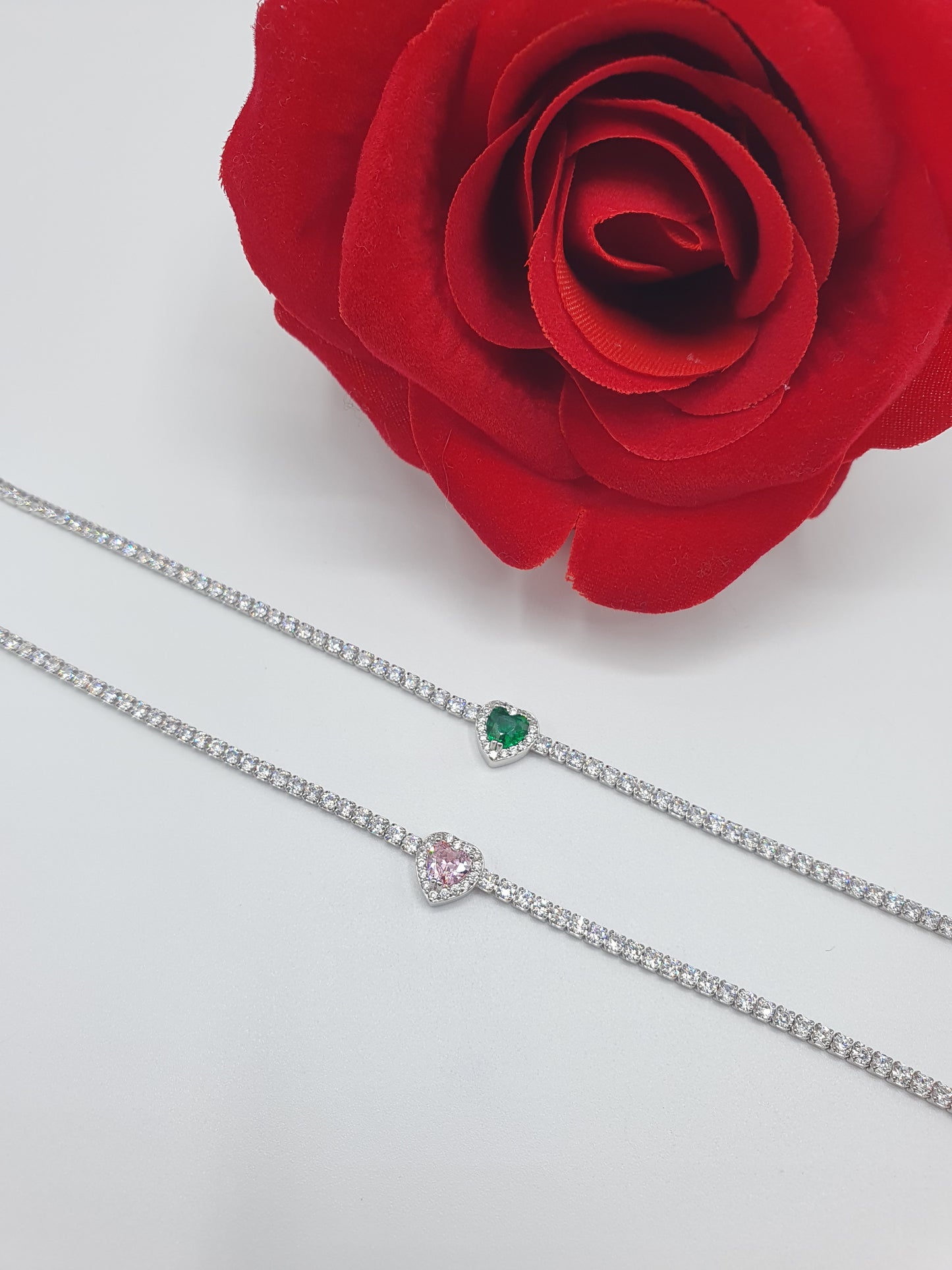 Bracciale Tennis Cuore