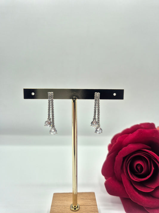 Orecchini Tennis E Punto Luce