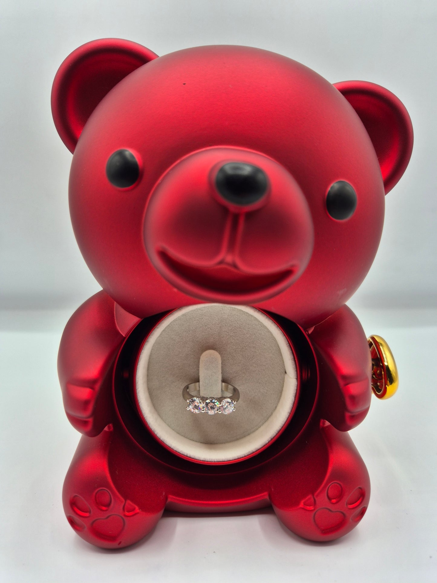 Box Teddy Con Anello Trilogy