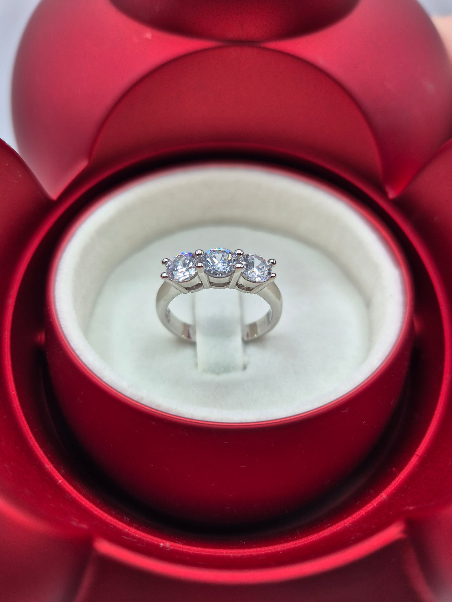 Box Teddy Con Anello Trilogy