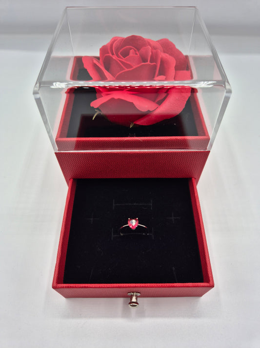 Box Love Anello Cuore