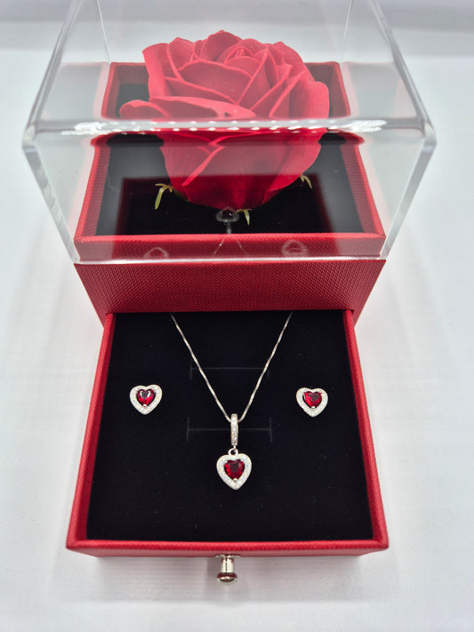 Box Love Parure Cuore