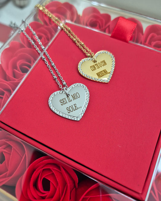 Collana Cuore Personalizzabile