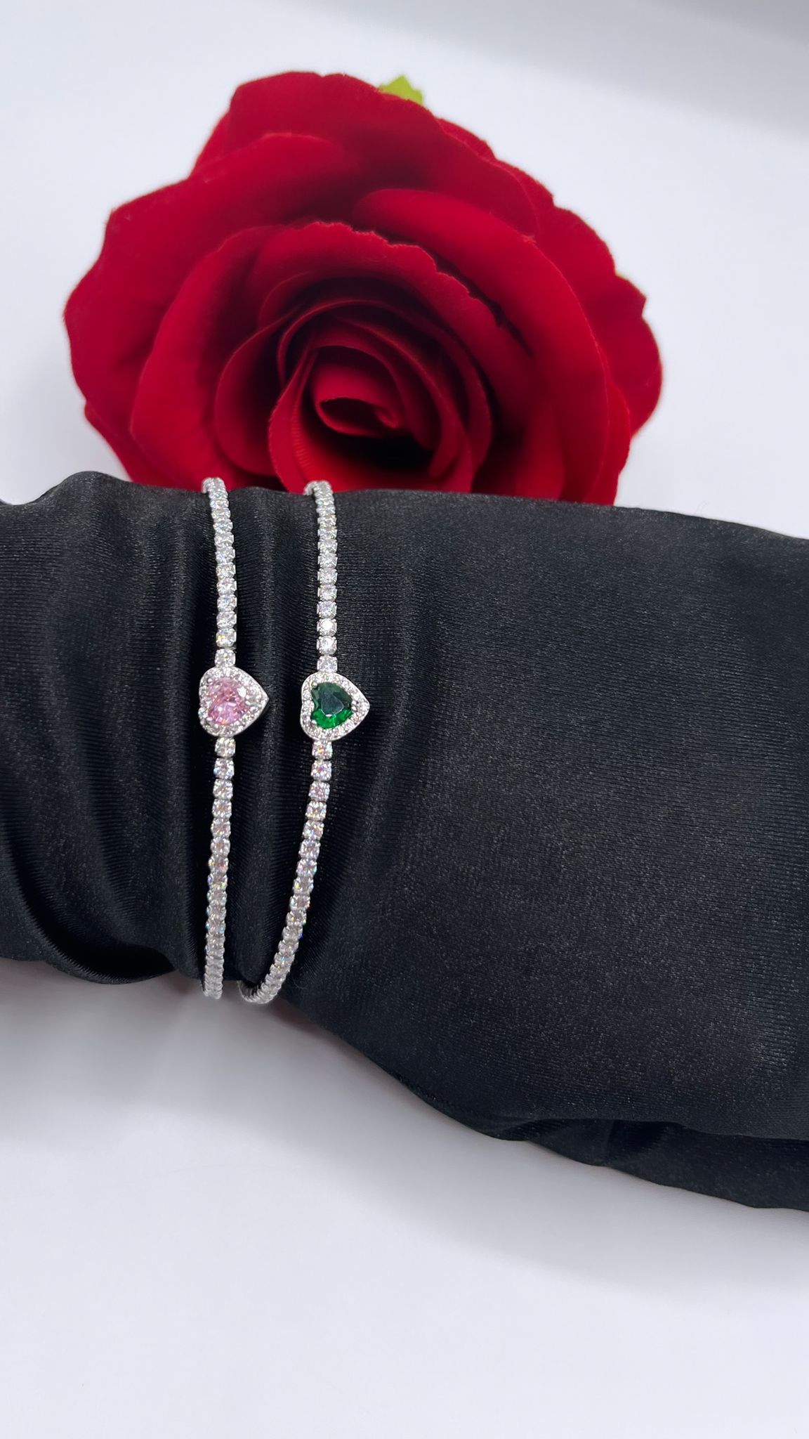 Bracciale Tennis Cuore