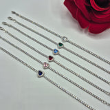 Bracciale Tennis Cuore