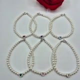 Bracciale Perline Con Cuore
