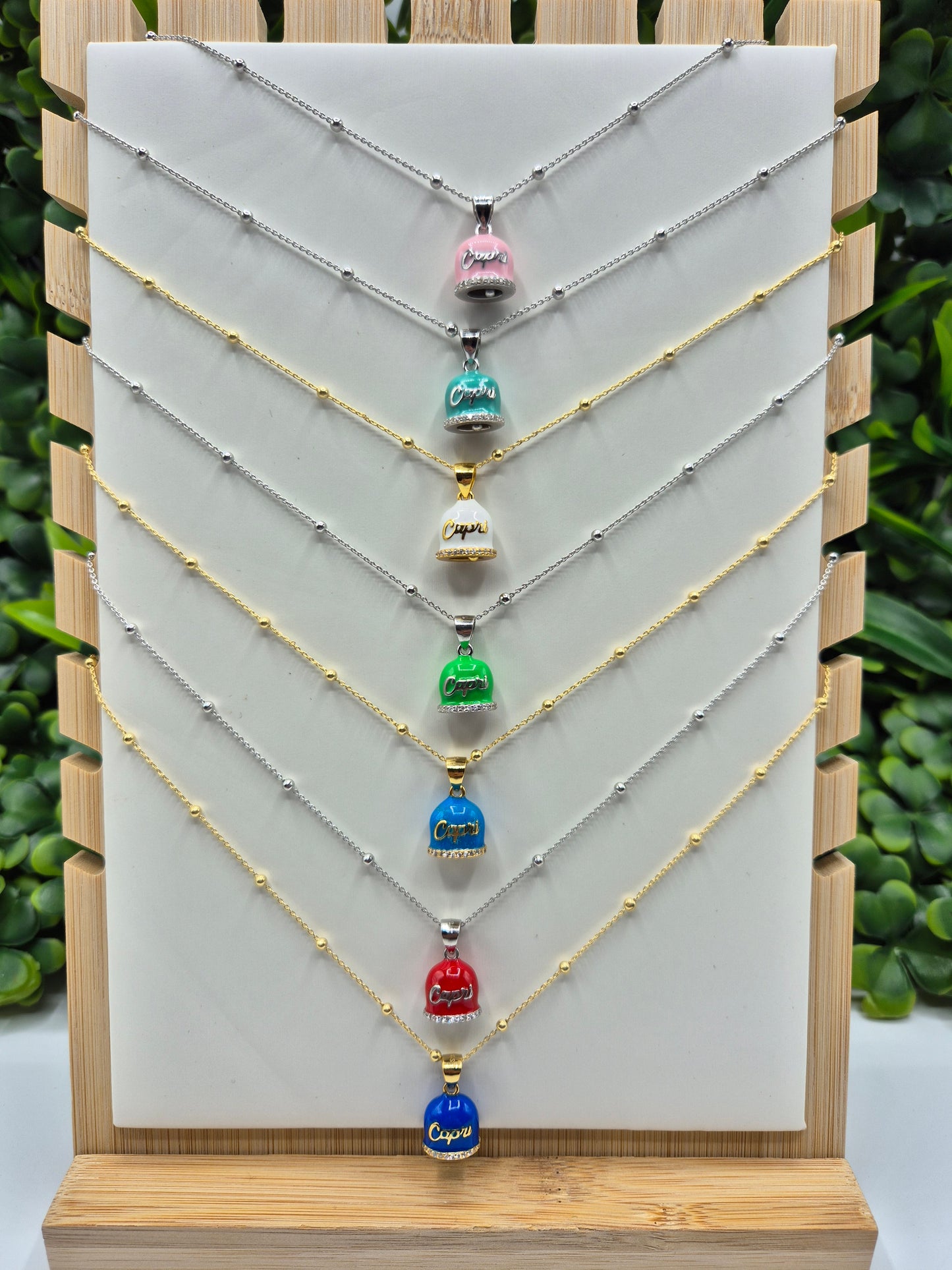 Collana Campanella Smaltata