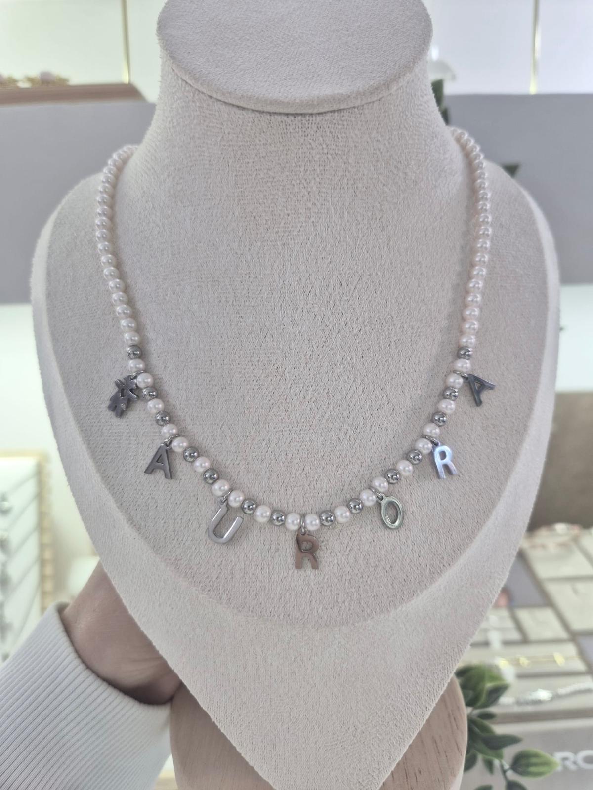 Collana Di Perle Con Nome