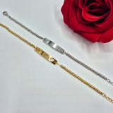 Bracciale Targa Personalizzabile