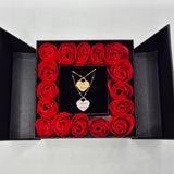 Box Festa della Mamma Collana Cuore Personalizzabile
